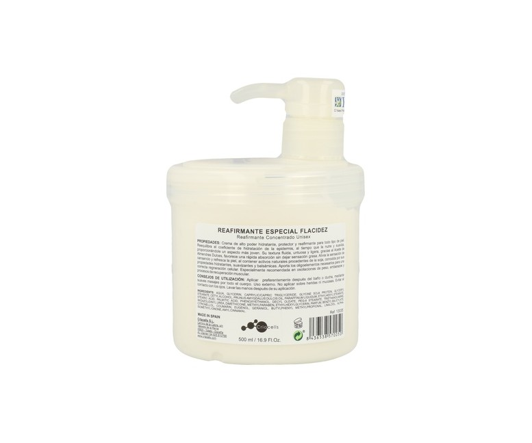 Crema Reafirmante Especial Flacidez 500 ml Ynsadiet