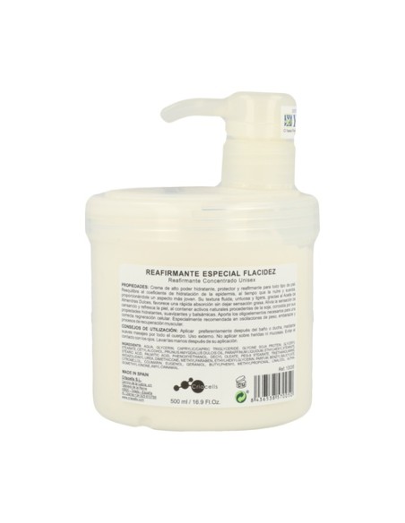 Crema Reafirmante Especial Flacidez 500 ml Ynsadiet
