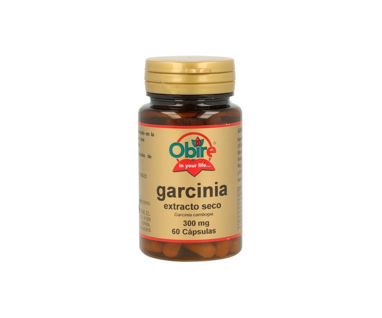 Garcinia Cambogia (Ext. seco) 60 cápsulas de 300mg Obire