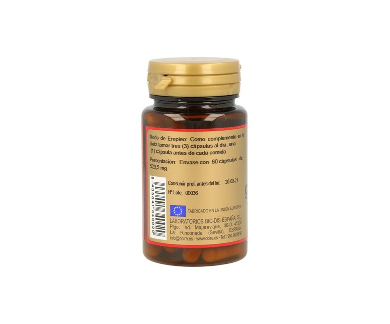 Garcinia Cambogia (Ext. seco) 60 cápsulas de 300mg Obire
