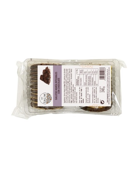 Galletas Maria Integral con Chocolate 280 g Int-Salim