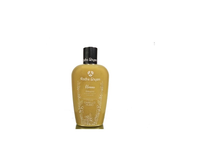 Bálsamo Acondicionador Rubio 250 ml Radhe Shyam