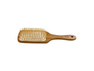 Cepillo cabello bambú grande