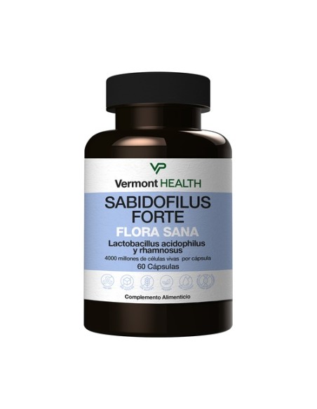 Sabidofilus forte 60 cápsulas Vermont Health