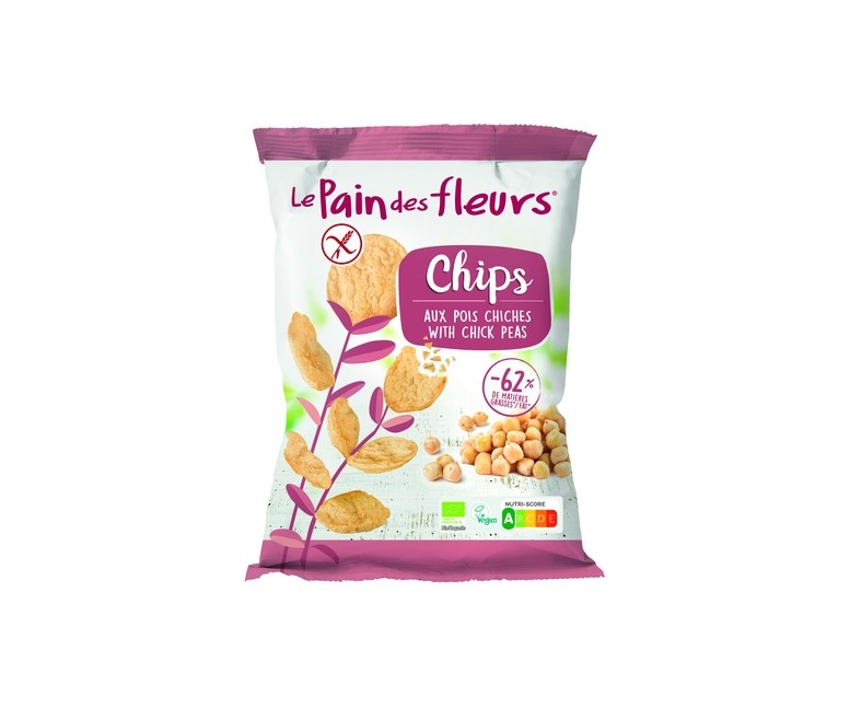 Chips de Garbanzos 50 g Le Pain des Fleurs