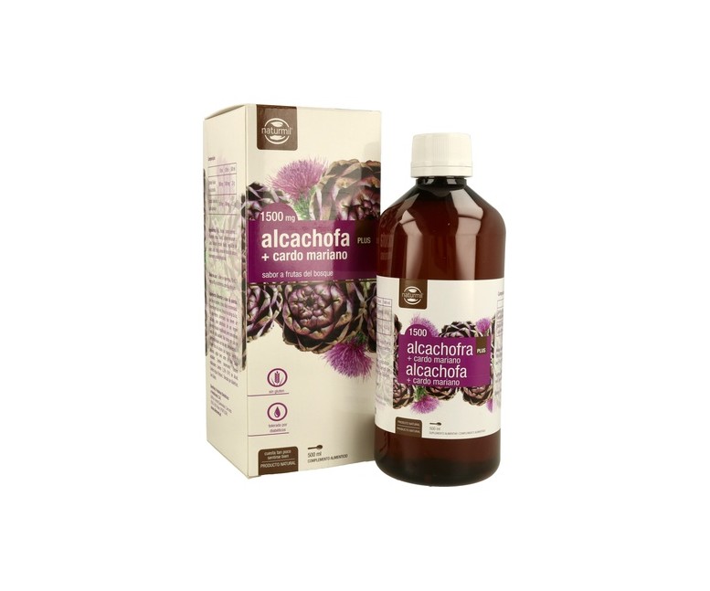 Alcachofa y Cardo Mariano Plus 500 ml (500mg) Naturmil
