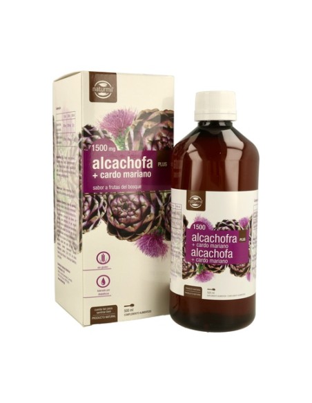 Alcachofa y Cardo Mariano Plus 500 ml (500mg) Naturmil