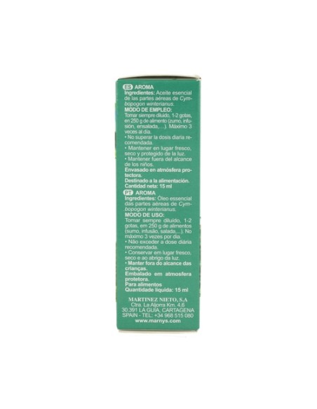 Aceite Esencial de Citronela 15 ml MARNYS®