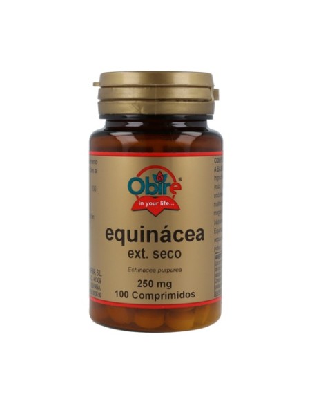 Equinácea extracto seco 250mg 100 comprimidos de 250mg Obire