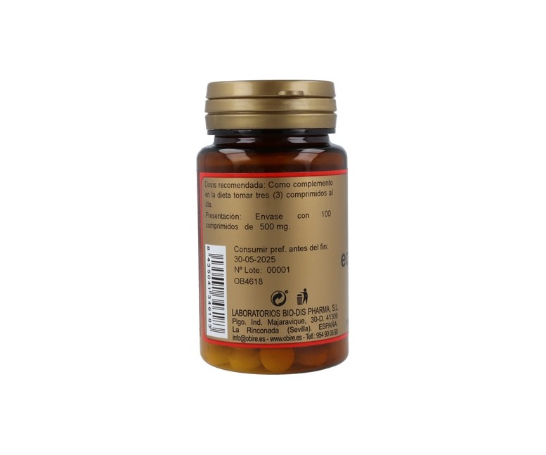 Equinácea extracto seco 250mg 100 comprimidos de 250mg Obire