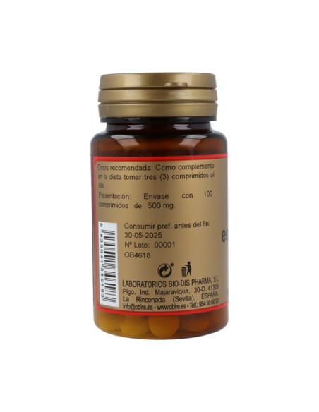Equinácea extracto seco 250mg 100 comprimidos de 250mg Obire