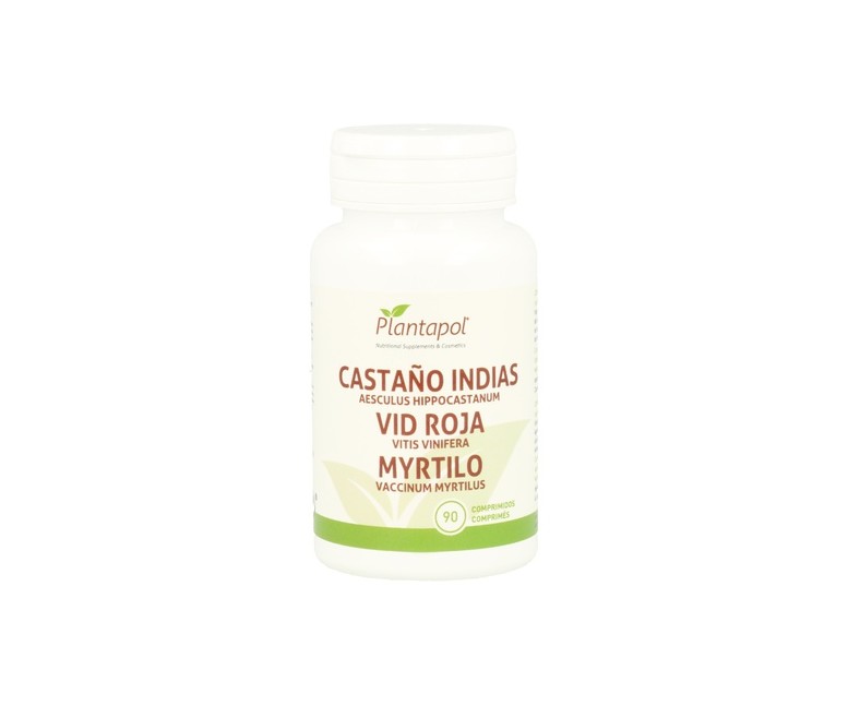 Castaño De Indias + Vid Roja + Mirtilo 90 comprimidos Plantapol