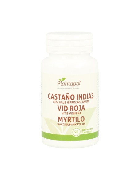 Castaño De Indias + Vid Roja + Mirtilo 90 comprimidos Plantapol