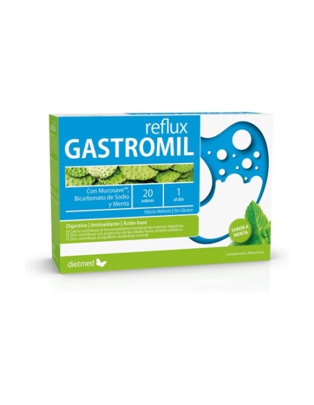 Gastromil reflux 20 sobres de 6g Dietmed