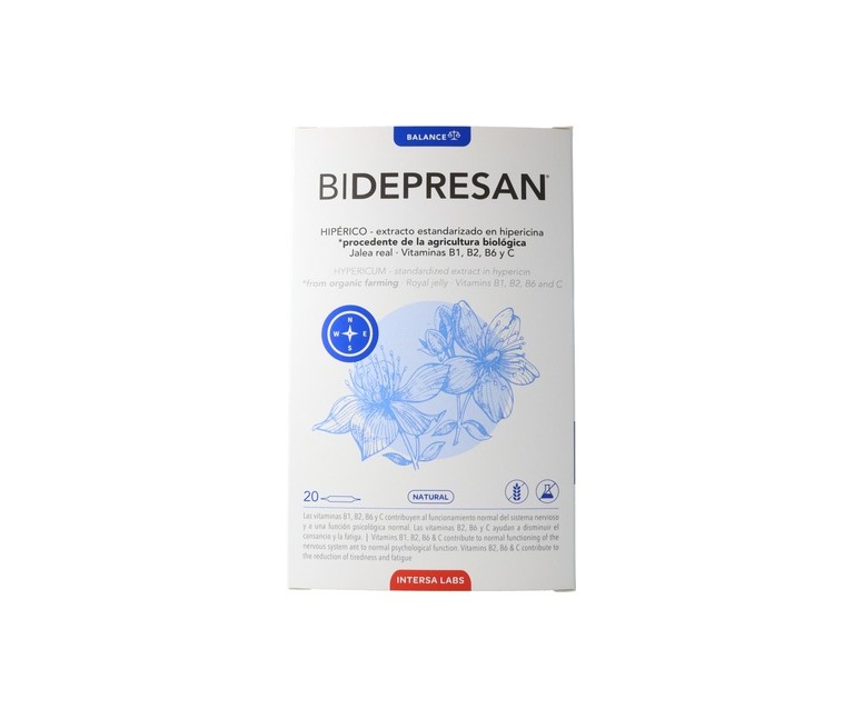 Bidepresan 20 ampollas de 15ml Intersa