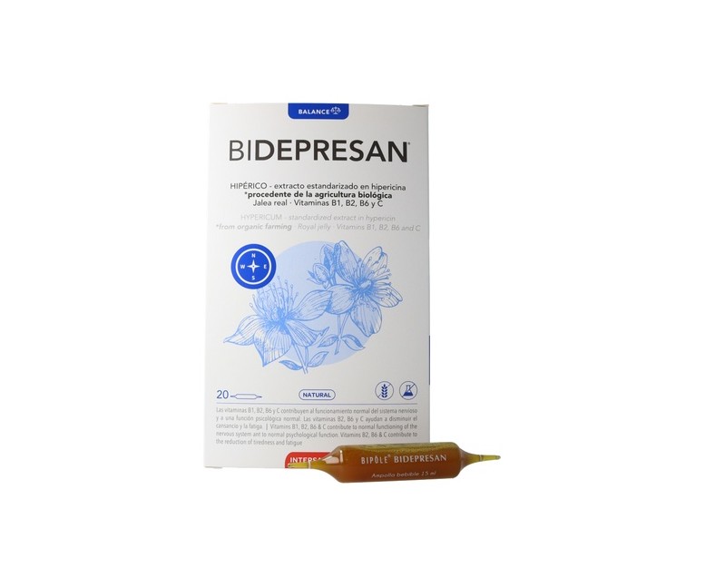Bidepresan 20 ampollas de 15ml Intersa