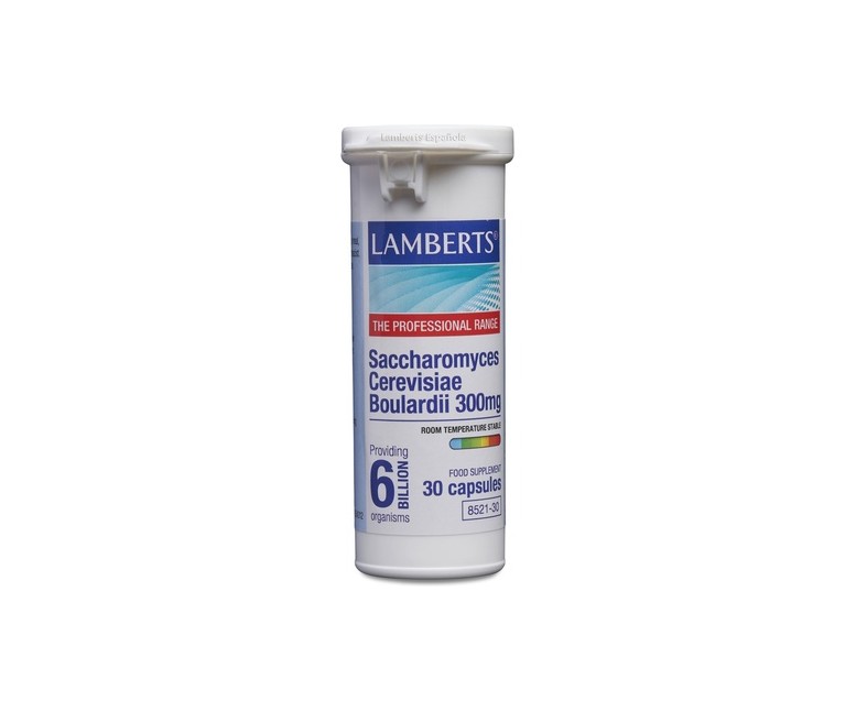 Saccharomyces cerevisae boulardii 30 cápsulas Lamberts