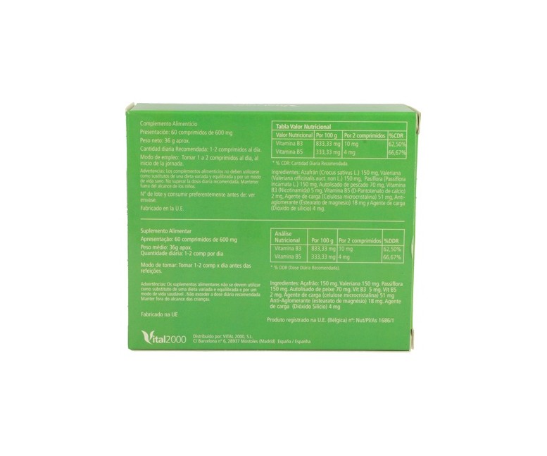 Kalmium 60 comprimidos Vital 2000