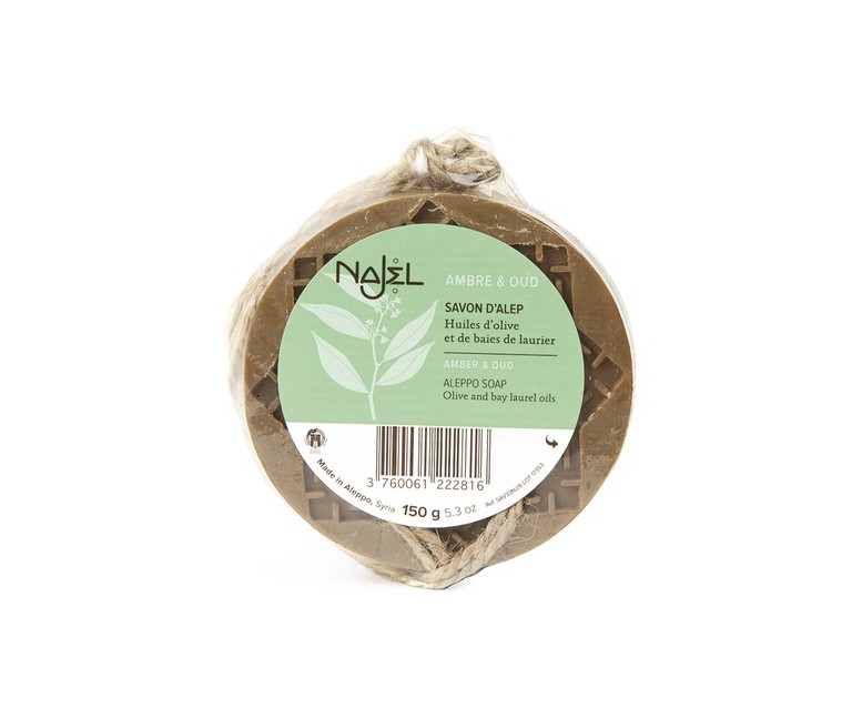 Jabón de Alepo Ámbar y Oud 150 g Najel