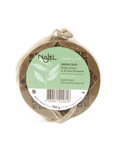 Jabón de Alepo Ámbar y Oud 150 g Najel