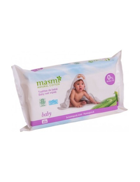 Toallitas Humedas Bebé 1 unidad Masmi Natural Cotton