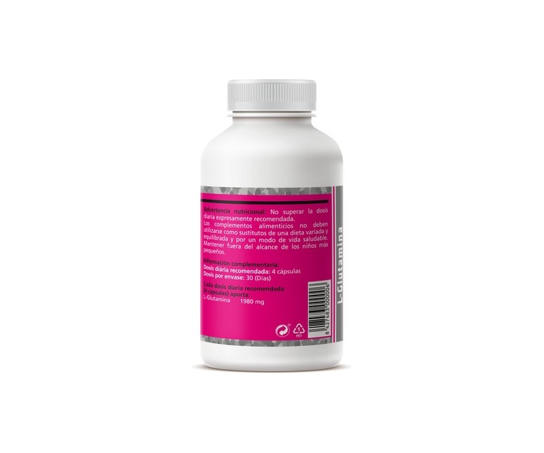 L-Glutamina 120 cápsulas de 600mg Sotya