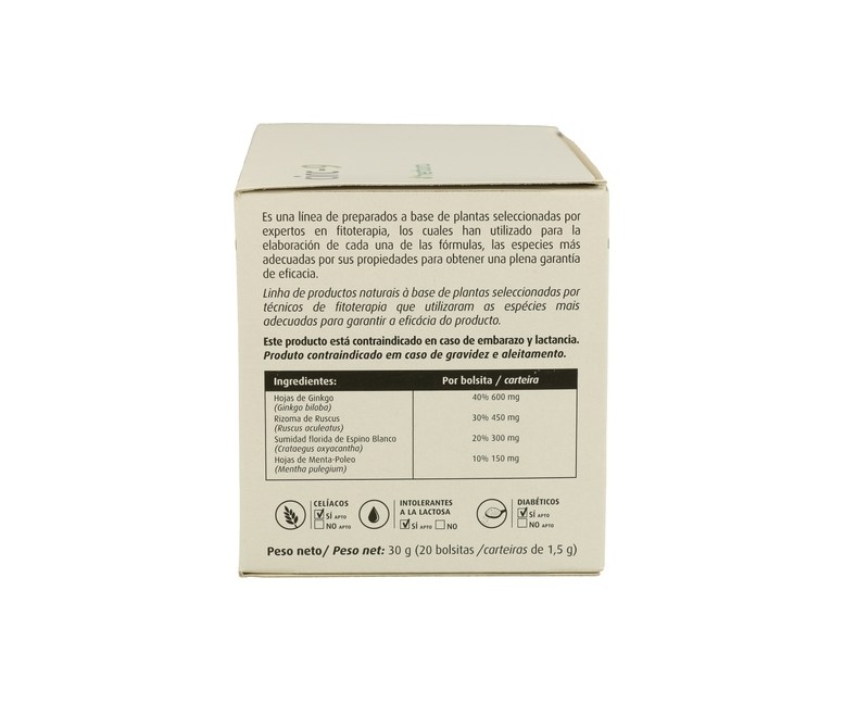 Infusión Herboplant Circ 9 20 bolsitas infusoras Herbora