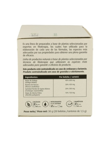 Infusión Herboplant Circ 9 20 bolsitas infusoras Herbora