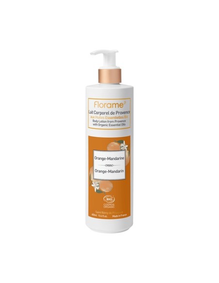 Leche Corporal de Naranja Mandarina 400 ml Florame