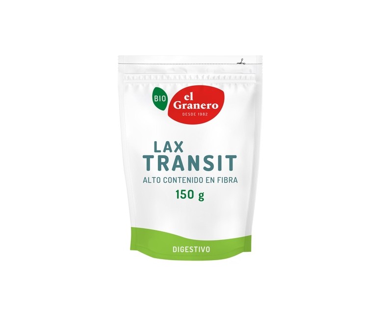 Lax-Transit (Salvado de Trigo, Psyllium y chía) Bio 150 g El Granero Integral
