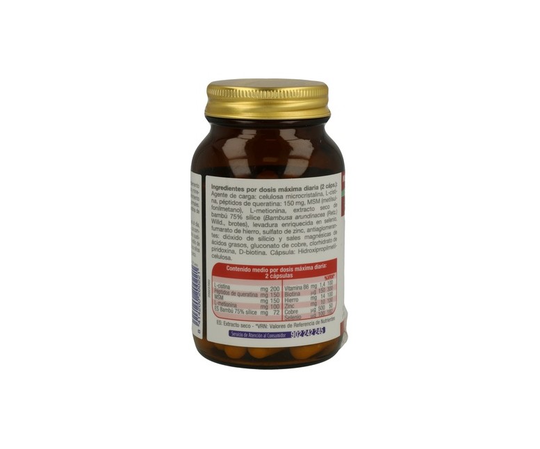Mega Cabello y uñas 60 cápsulas vegetales Dietisa