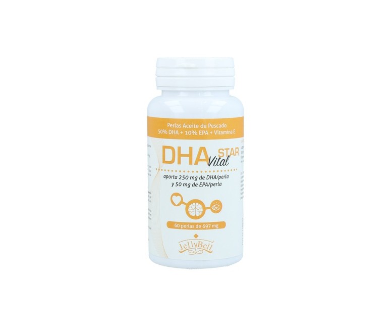 DHA Vital 60 perlas de 697mg Jellybell