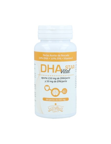 DHA Vital 60 perlas de 697mg Jellybell