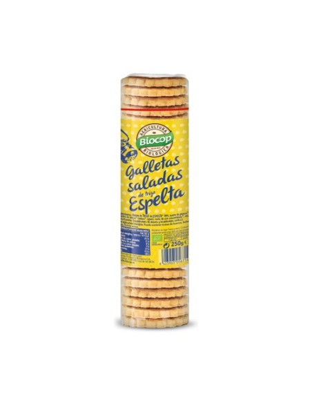 Galleta salada de trigo espelta 250 g Biocop
