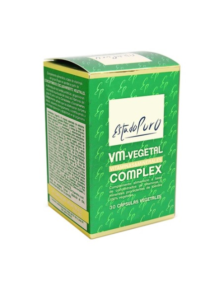 VM-vegetal complex 30 cápsulas vegetales de 575mg Estado Puro