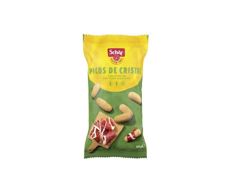 Picos de cristal sin gluten 60 g Schär