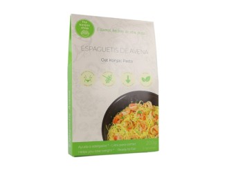 Espaguetis de avena de konjac