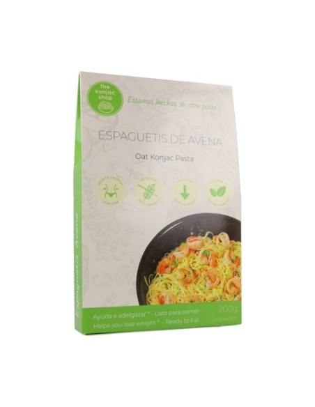 Espaguetis de avena de konjac 200 g The Konjac Shop