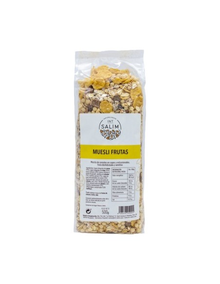Muesli Frutas Sin Azúcar 500 g Int-Salim