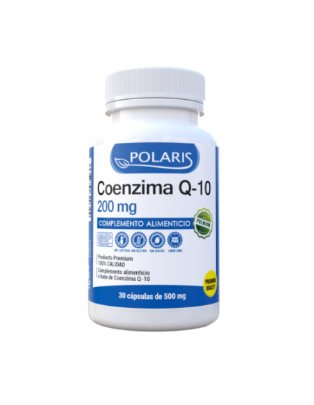 Coenzima Q10 200 mg 30 cápsulas Polaris Formula