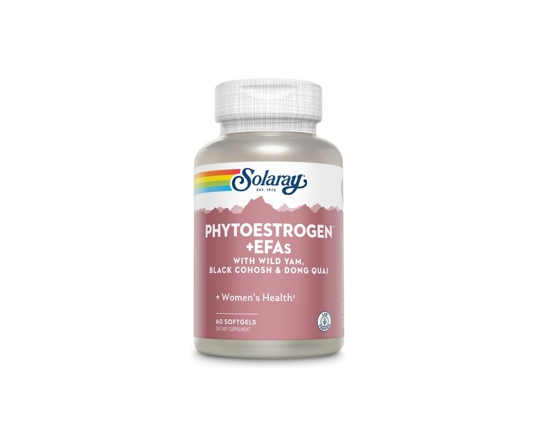 PhytoEstrogen Plus EFAs 60 perlas Solaray