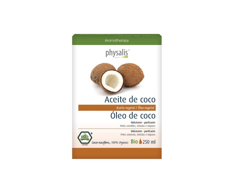 Aceite de Coco Bio 250 ml de aceite Physalis