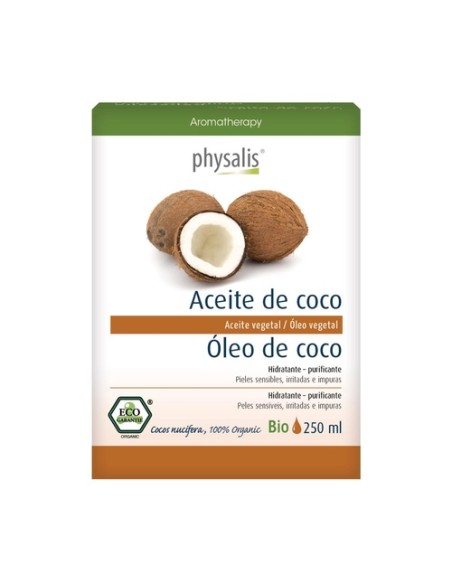 Aceite de Coco Bio 250 ml de aceite Physalis