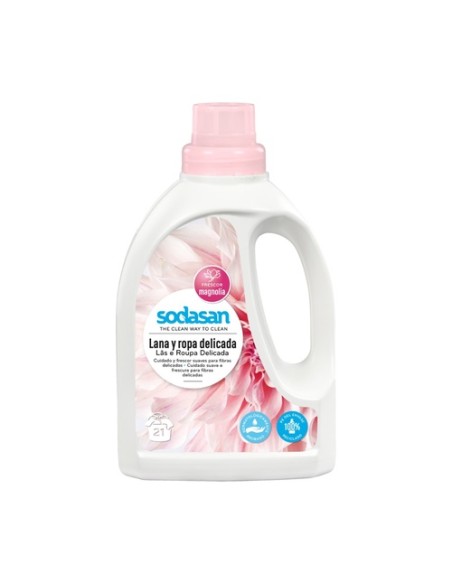 Detergente ropa delicada 750 ml (Floral) Sodasan