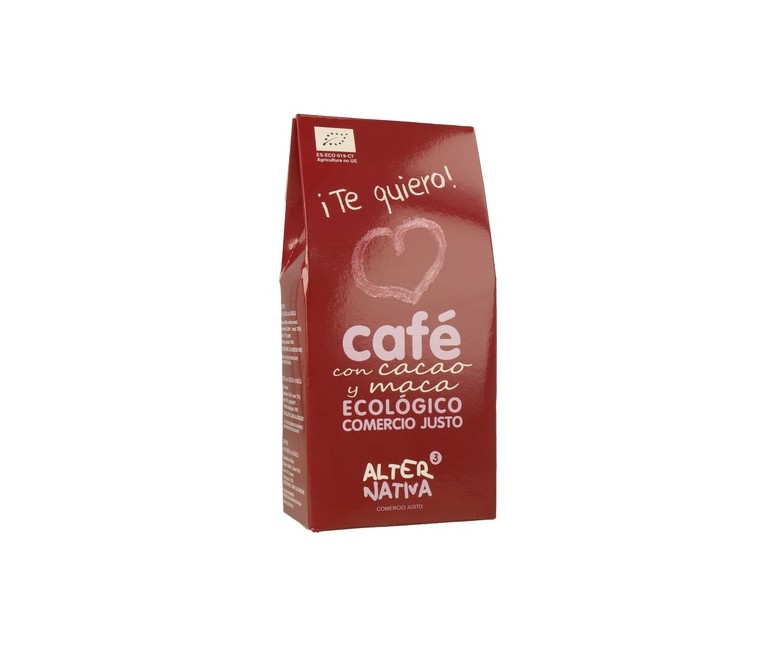 Café Molido con Maca ¡Te Quiero! Bio 125 g Alternativa3