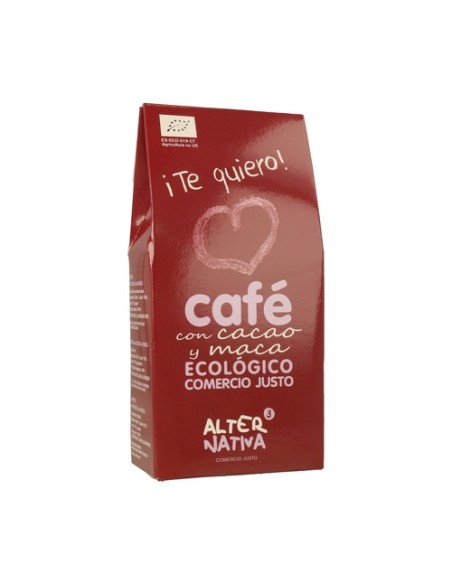 Café Molido con Maca ¡Te Quiero! Bio 125 g Alternativa3