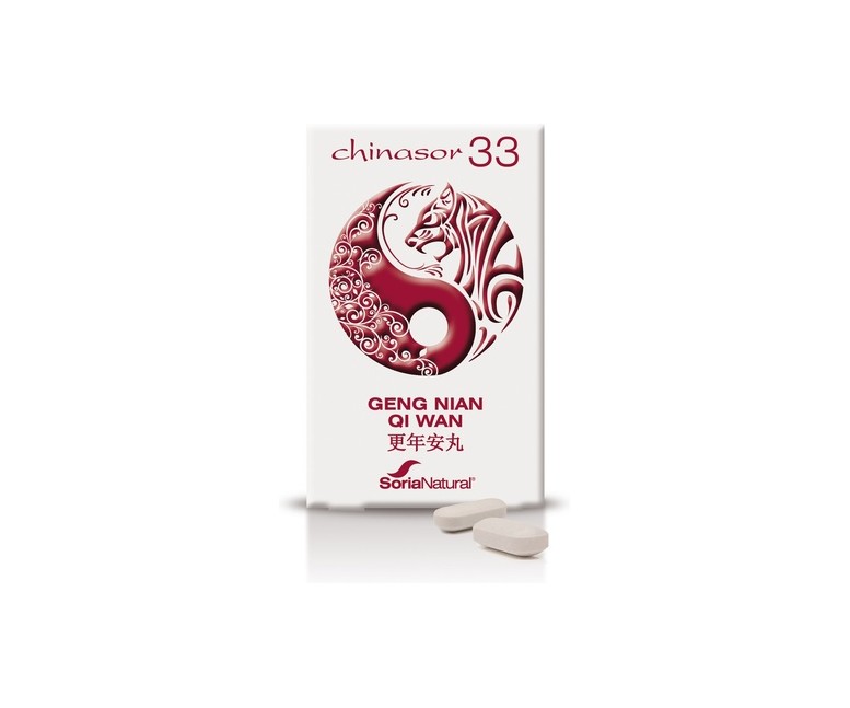 Chinasor 33 Geng Nian Qi Wan 30 comprimidos Soria Natural