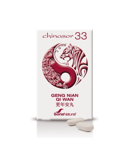 Chinasor 33 Geng Nian Qi Wan 30 comprimidos Soria Natural