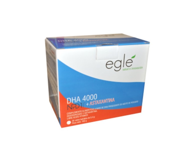 Dha 4000 Npd1 + Astaxantina 30 viales de 5ml Egle