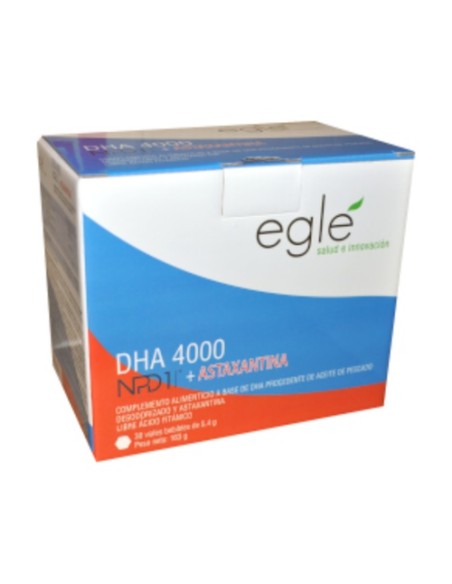 Dha 4000 Npd1 + Astaxantina 30 viales de 5ml Egle